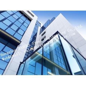 China Aluminum Exterior Double Glass Facade Curtain Wall Insulation Building System wholesale