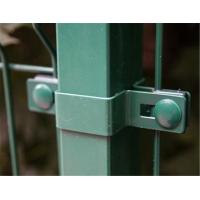 China 50mm Hole Green Color Pvc Coated Wire Mesh Fence Hold Grip Simple on sale