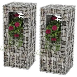 China Hot Dipped Galvanized Gabion Box Gabion Basket for Retaining Wire Gabion Iron Wire Mesh for Stone Cages wholesale