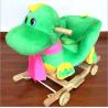 China Lovely Pink Green Animal Baby Rocking Chair Toy Elephent Eco - Friendly 60*33*55cm SGS ITS wholesale