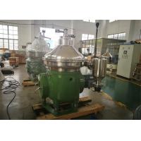 China Disc Stack Centrifuge / Mineral Oil Separator With Self Cleaning Bowl on sale