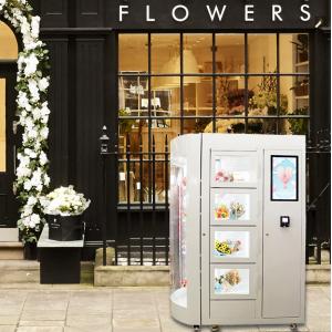 China Online Shopping Flower Vending Machine Pickup Remote Control Locker supplier