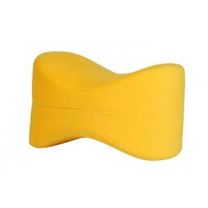 China Contour Leg Support Memory Foam Body Pillow With Ultra Soft Velour Removable Cover supplier