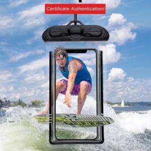 China ODM Waterproof Cell Phone Pouch Waterproof Floatable Cell Phone Case Dry Pouch Bag supplier