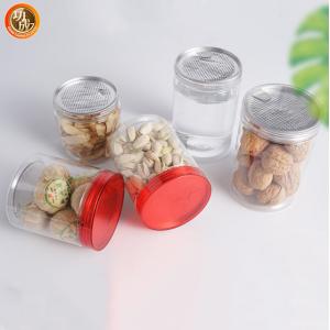 Food Plastic Packaging PET Cookie Jar 1200ml  Lightweight