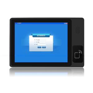 China 10.1 pulgadas IPS Panel táctil de ventanas industriales PC sin filtro J4125 J6412 J1900 Con lector RFID NFC supplier
