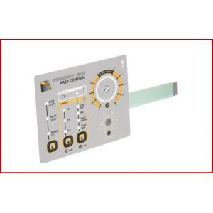 PET Film Overlay Touch Screen Membrane Switch Panel With IIC Interface