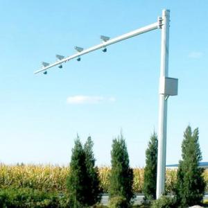 China Q345 Traffic Security Camera Mast 8m Steel Street Lighting Poles supplier