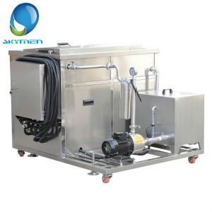 China Metallic Parts Degreasing Industrial Ultrasonic Cleaner 3.6KW With Oil Seperator supplier