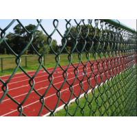 China Boundary Wall 6 Foot Galvanized Chain Link Fence EN 10244 on sale