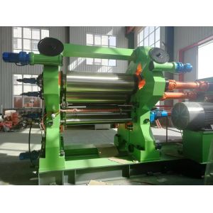 China PLC Controlled Rubber Calendering Machine with 200-500mm Diameter Rollers wholesale