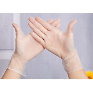 El pvc disponible punteó el tinte de pelo de los guantes protector/guantes del vinilo/pvc de la peluquería de la mano del cuidado