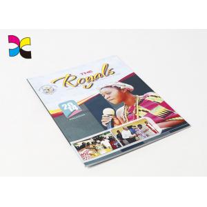China Softcover With Perfect Binding Custom Magazine Printing With Varnishing Inside Pages supplier