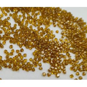 HPHT Rough Lab Grown Yellow Diamond 2.8mm 80 Grade For Dressing Tools