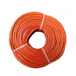 China 200m Orange Hmpe Mooring Lines High Strength Weight Ratio Safe Stable supplier