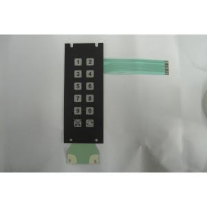 China PET Heat Seal Connectors Membrane Switch Keypad with Single Sided Pressure Sensitive supplier