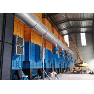 China Stainless Steel 14000m3/H Airflow Raw Paddy Dryer Machine Multi Channel Layer supplier