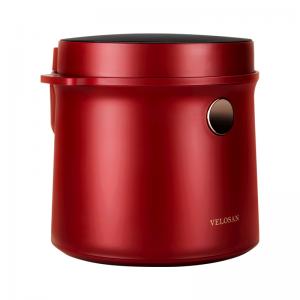 China 2L Red Modern Desugared Rice Cooker Hidden Screen 2.45KG heated evenly supplier