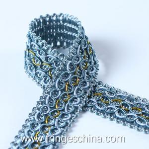 China Elegant Decoration Lace Ribbon Braid Trim For Sofa Home Decoration supplier