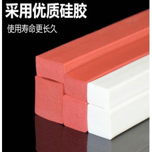 High Temperature Close Cell Silicone Rubber Strips 1mm For Door Seal