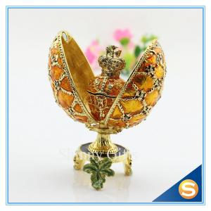 Easter Decoration Gift/Best selling Egg Shape/ Rhinestone Metal Craft