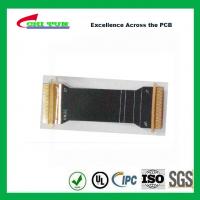 China Sillkscreen Flexible PCB Fabrication , Mobile Phone PCB Board Black Solder Mask on sale