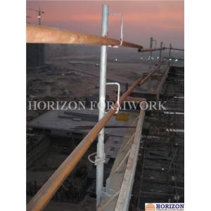 China Tubular Safety Scaffold Guard Rail Q235 Steel Tube 1.5m Height Prevent Falling supplier