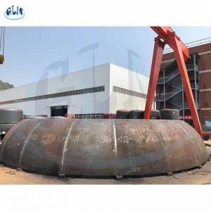 China Explosion Bonded 2/1 Elliptical EHA Pressure Vessel Clad Head For Condenser supplier