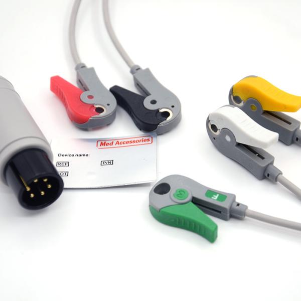 China Mindray ポータブル Spo2 探査機 センサー 丸い接続器 パルスオキシメーターケーブル wholesale