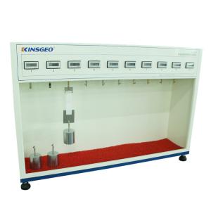 China 10 Weights SS Connect Plates 1KG Lab Testing Machine / Adhesive Tape Retentivity Tester supplier