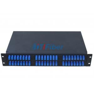 China Fixed 19” Fiber Optic Patch Panel ODF Box for Rack Mount Cabinet supplier