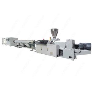China SJZ extrusão da tubulação do PVC de 65/132 de alta capacidade que faz máquina o PLC controlar 250 quilogramas/H supplier