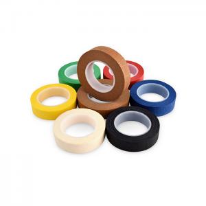 China Heavy Duty Narrow Masking Tape Pressure Sensitive Adhesive Colored Residue Free supplier