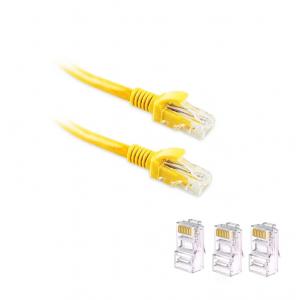 China 100Mbps Pure  Copper HDPE Cat5e UTP LAN Cable Computer Connect Patch Cord supplier