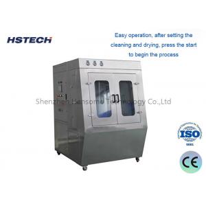 SMT Stencil Cleaning Machine with Counter and Emergency Stop Button