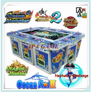 China Hot Sale 3/4/6/8/10P Ocean King 3 Crab Dragon Fishing Arcade Game Machine supplier