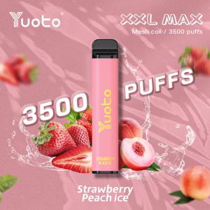Yuoto New Release XXL Max 3500 Puffs Electric Hookah Vape Pod Factory Directly Blueberry ice