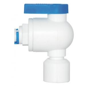 Plastic Ball Valve Quick Connect Water Fittings Anti - Leakage Performance