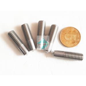 China Stainless Steel Annular Grooved Stud Welding Pins , Copper Plated Mild Steel M5 - M12 Stud Welder Pins With Threaded supplier