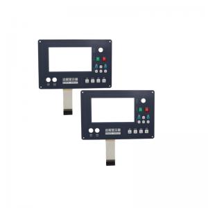 China Electronic PVC Panel Key Flexible Switch Panel Button Film Panel Film Switch supplier