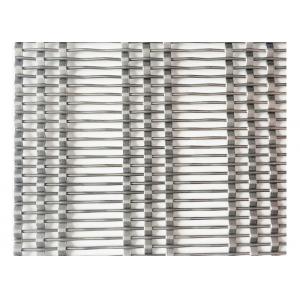 China SS304 Stainless Steel Partition Wire Mesh Panel For Architectural Woven Wire Mesh supplier