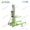 China Portable Manual Material Lift with Swivel Locks Manually operated wholesale