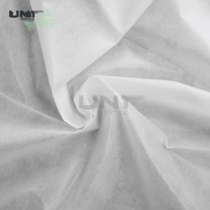 China Baby Diaper White Spunbond Nonwoven Fabric Anti - Bacteria 320cm Width supplier