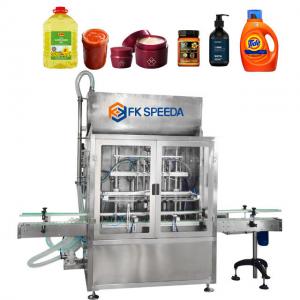 China 500ml Oil Filling 3 In 1 Mineral Water Production Line / Drinking Water Bottle Filling Machine supplier