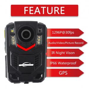 Body Mounted Police Video Cameras With GPS Function