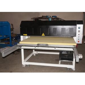 China Grand Format Fabric Heat Transfer Press Sublimation Machine With Two Trays supplier
