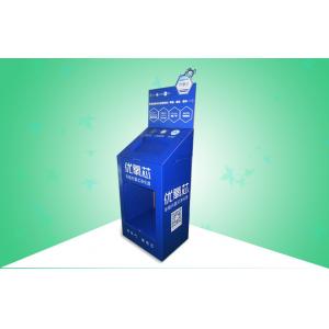 China Spot Color Cardboard Dump Bins , Customized cardboard paper recycling bins supplier