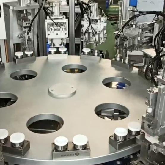 PLC Control Automatic Cap Screwing Machine 2500-12000pcs/h