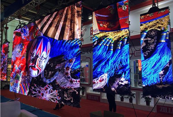 P6 RGB LED Display / Indoor Full Color Led Screen Density 27777 Meanwell power