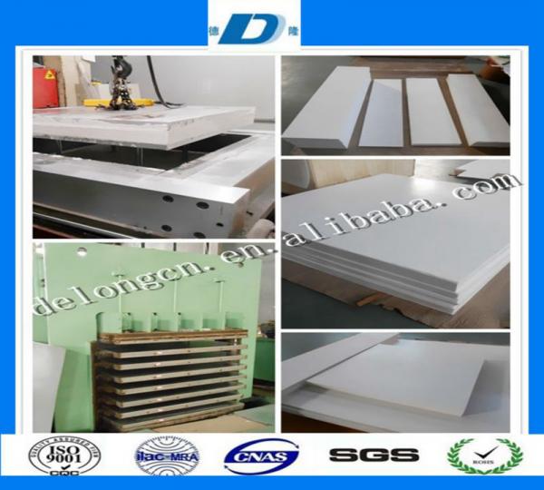 PTFE sheet manufactory smooth ptfe square sheet